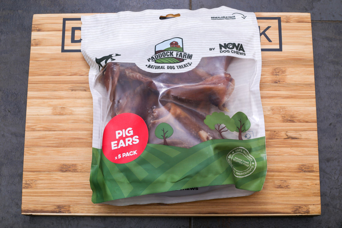 5pk Medium Pig ears