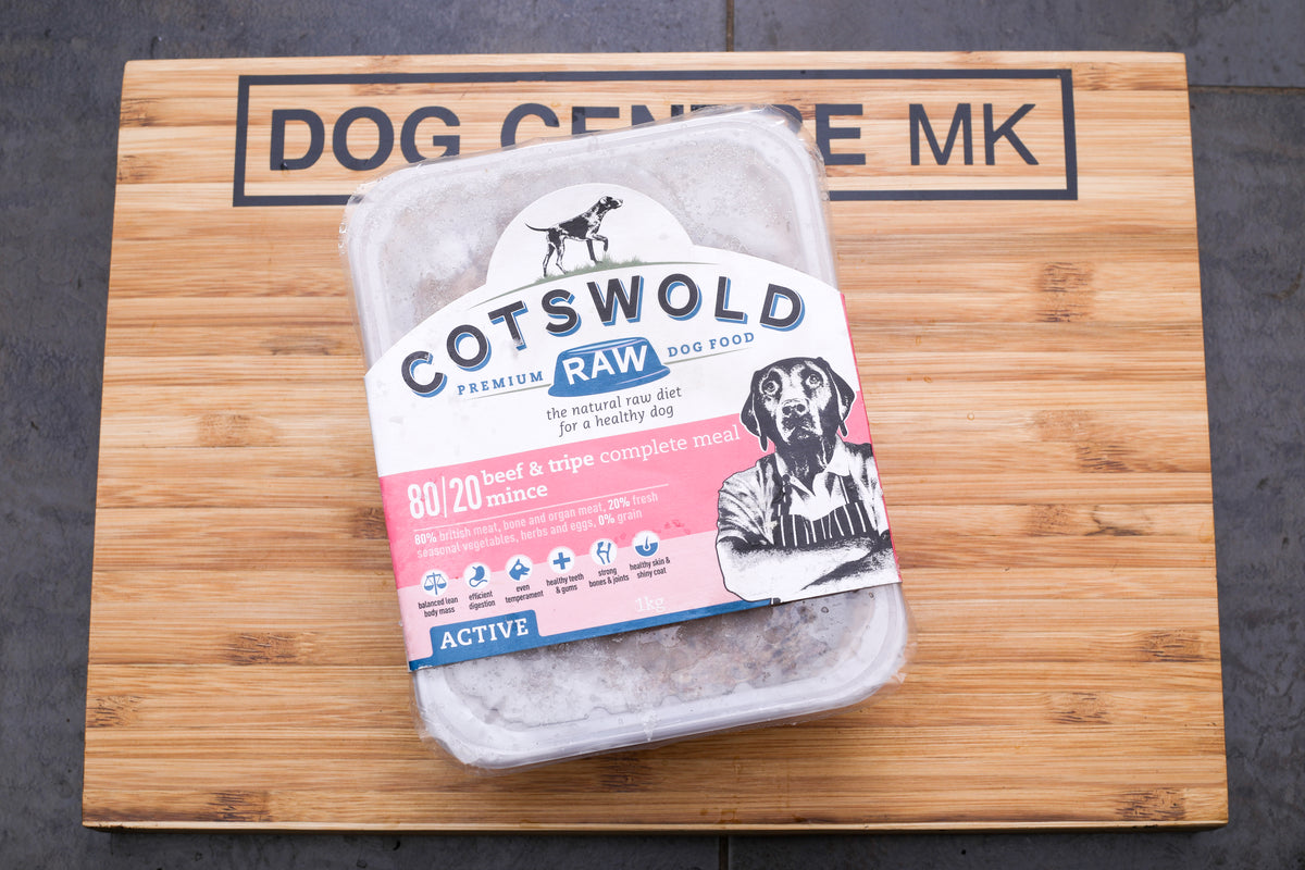 Cotswold Active 1kg Beef/Tripe 80/20