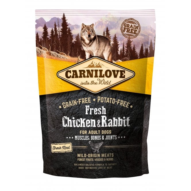 CARNILOVE Kibble Fresh Chicken/Rabbit 1.5kg